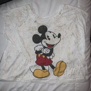 Mickey Mouse Cropped Tee